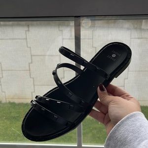Black Shade & Shore Sandals